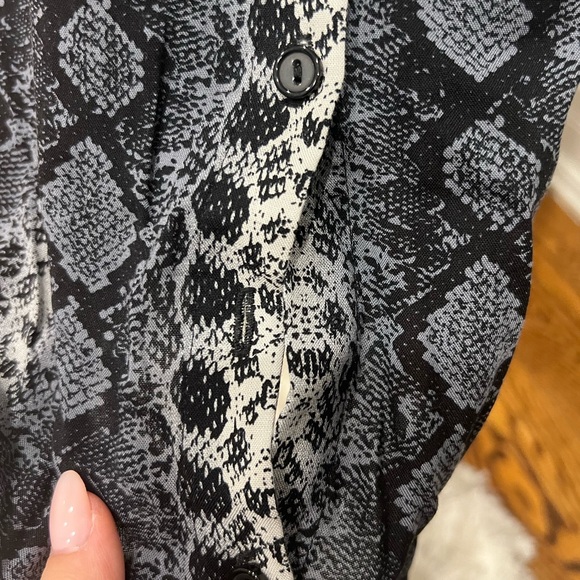 H&M Snakeskin Print Slip Mini Dress - Picture 5 of 5